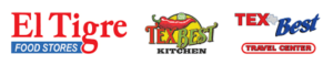 El Tigre Food Stores Tex Best Kitchen Tex Best Travel Center Logos